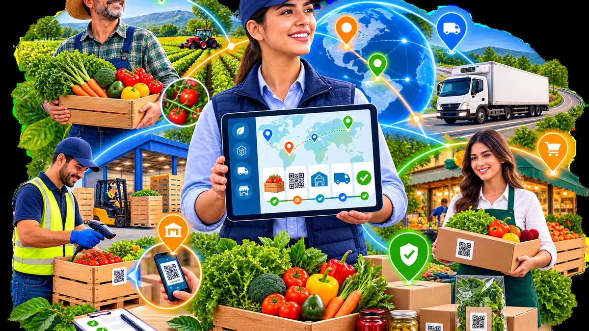 Trazabilidad de productos desde producción hasta distribución